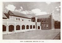 New classrooms, western wing, 1938