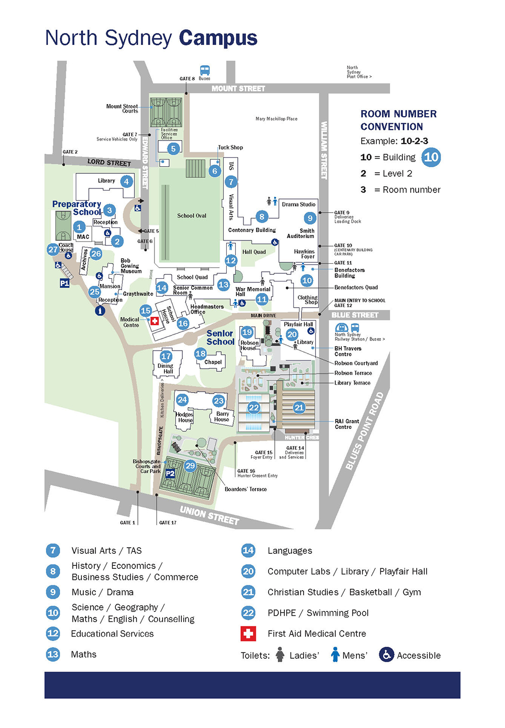 North Sydney Campus 2021