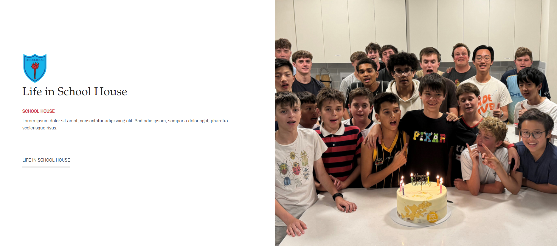 Large Image starts with alternative Left content and Right image full width