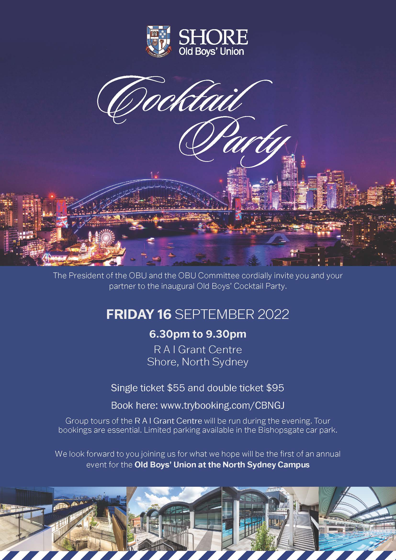 OBU Cocktail Party Invite 2022