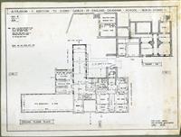 Plans of renovated School House building 1934