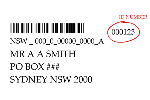 mailing cover sheet
